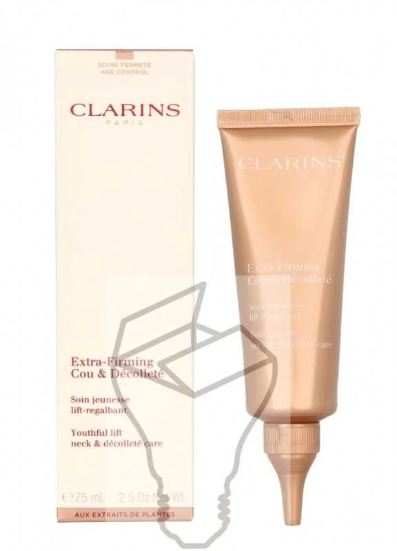 Clarins Extra-Firming Kreminis for Neck and Décolleté moterims, 75 ml