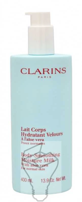 „Clarins“ kūno lyginamasis drėkinamasis pienelis, 400 ml