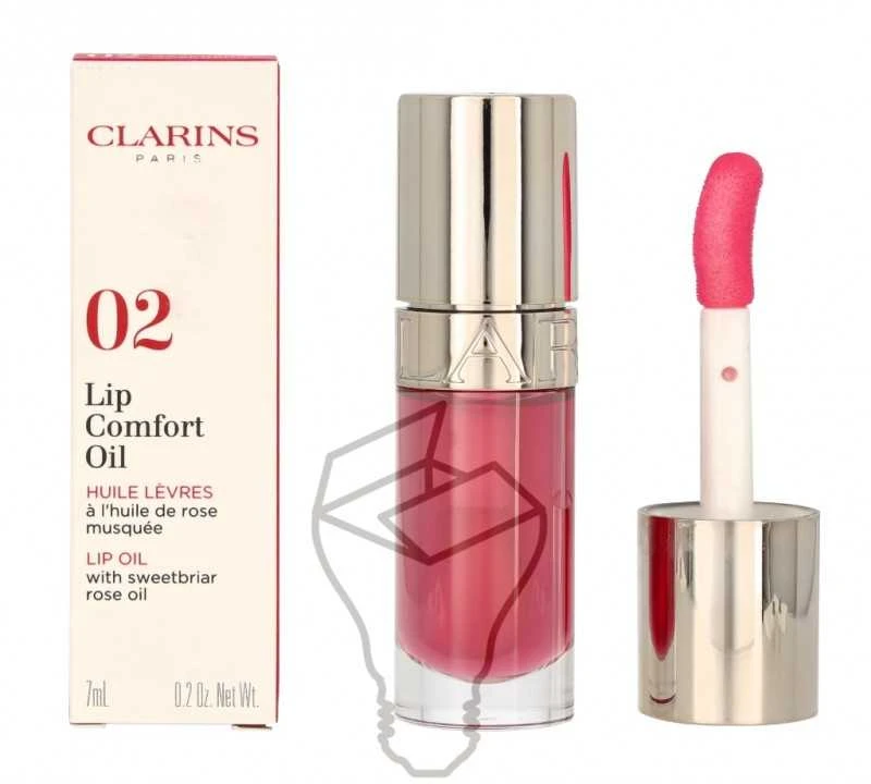 Lūpų aliejus Clarins Lip Comfort Oil 02 Raspberry, 7 ml