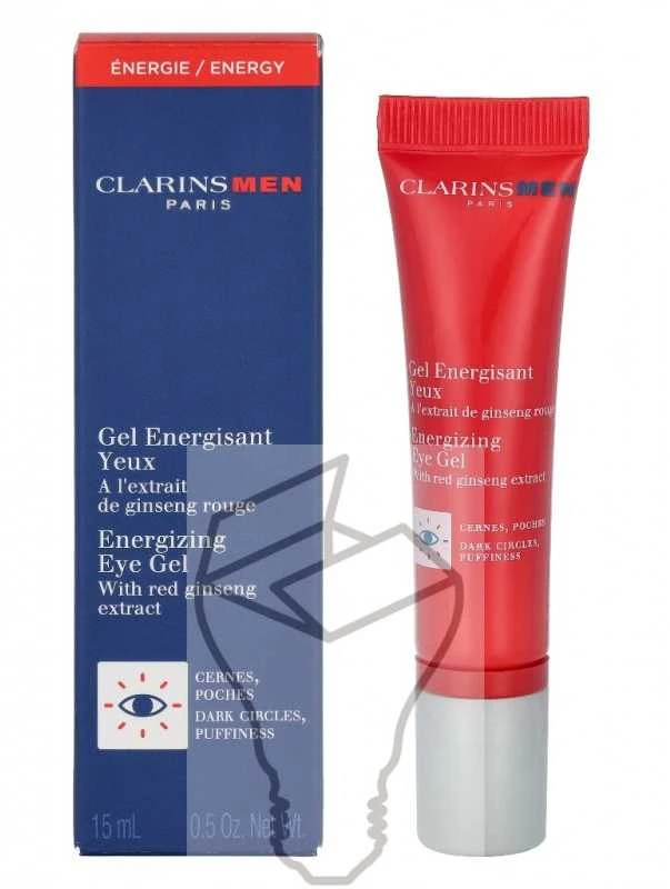 Clarins Men Energizing Eye Gel Eye Gel vyrams, 15 ml