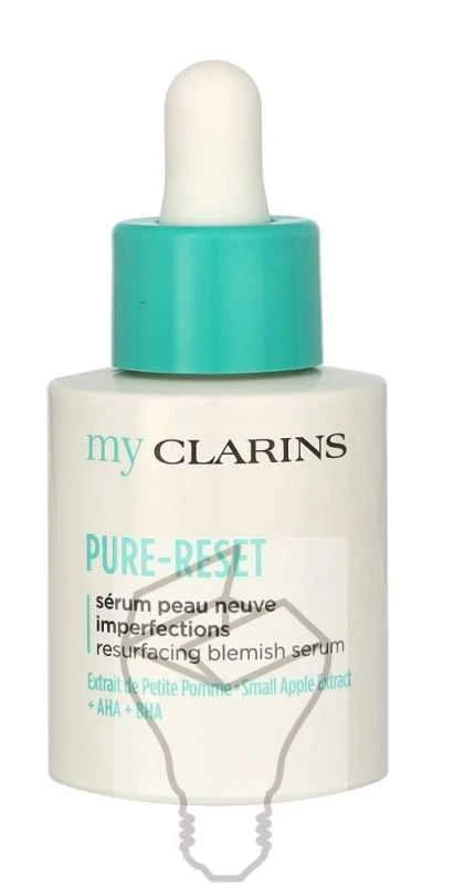 Clarins My Clarins Pure-Reset Blemishes Serum atkuriantis serumas mišriai / riebiai veido odai, 30 ml