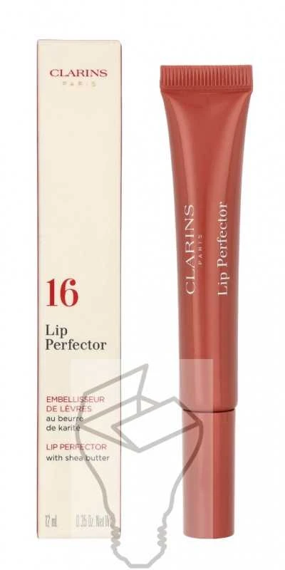 Clarins Lip Perfector Intense lūpų blizgis, atspalvis: 16- Intense Rosebud, 12 ml