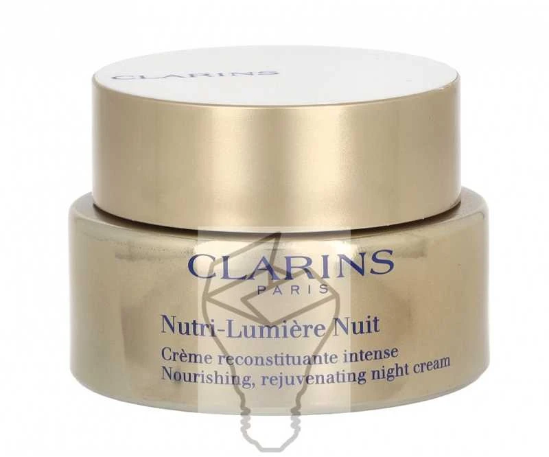 Clarins Nutri-Lumiére Night Skin Kreminis moterims, 50 ml