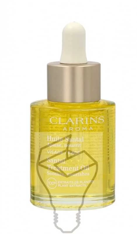 Clarins Priežiūros aliejus sausai ir labai sausai odai Santal (. aliejus) 30 ml