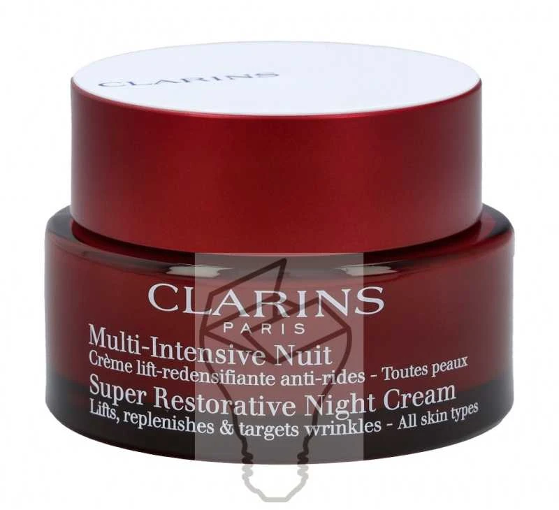 Clarins Super Restorative Night Kreminis Night Skin Kreminis moterims, 50 ml