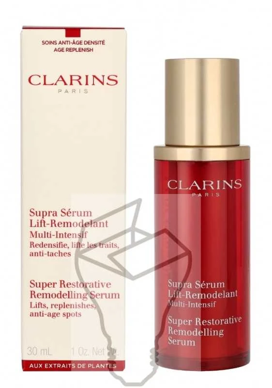 Clarins Senėjimą stabdantis atkuriamasis serumas "Super Restorative Serum" (atkuriamasis serumas) 30 ml