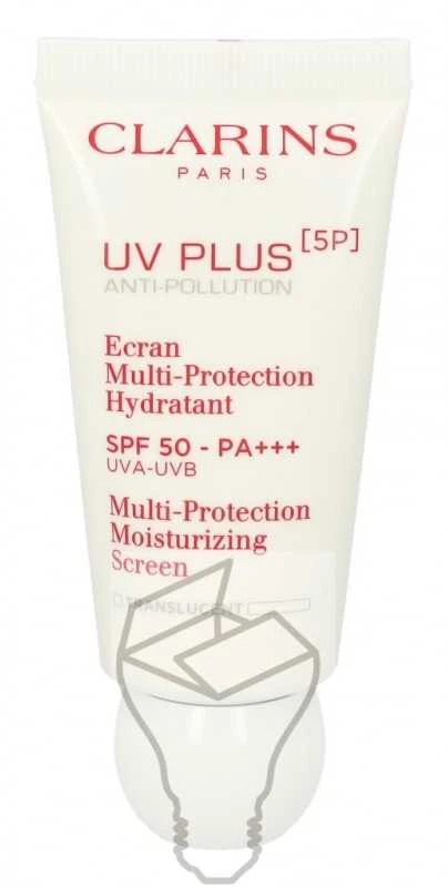 „Clarins UV Plus [5P]“ daugiafunkcinis drėkinamasis kremas nuo saulės SPF50, 30 ml