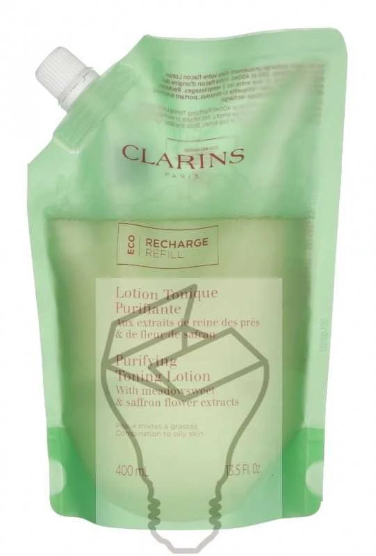 Clarins Purifying Toning Lotion Eco Refill, 400 ml