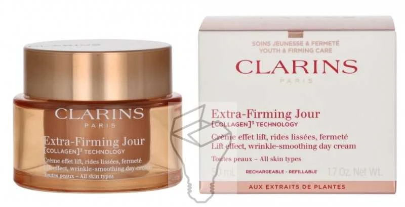 Clarins Extra Firming Day Kreminis dieninis veido kremas, 50 ml