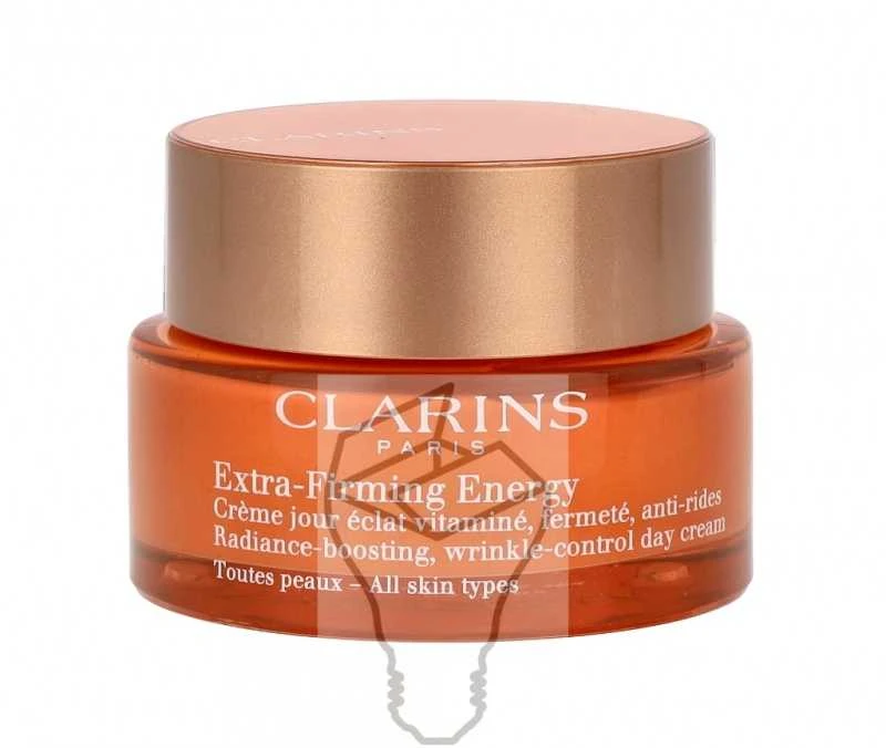 Clarins Extra Firming Energy Skaistinamasis bei stangrinamasis veido kremas brandžiai odai, 50 ml