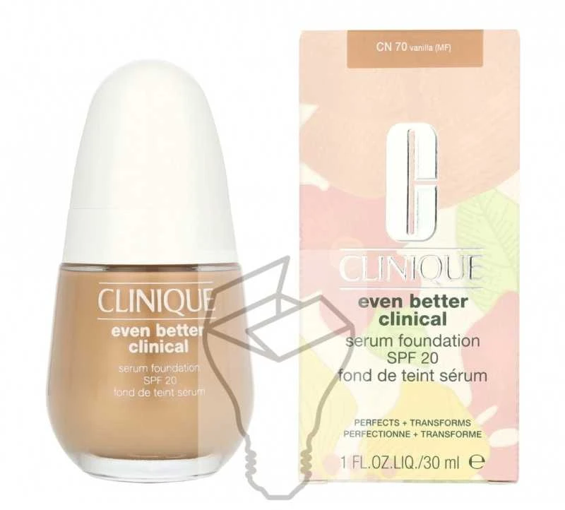 Clinique Even Better Clinical Serum Foundation SPF 20 makiažo pagrindas, atspalvis: CN70 Vanilla, 30 ml