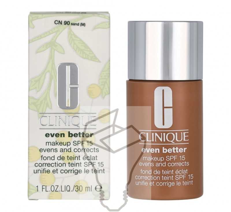 Odos atspalvį koreguojantis makiažo pagrindas Clinique Even Better™ Makeup su SPF15, 30 ml | spalva: CN 90 Sand
