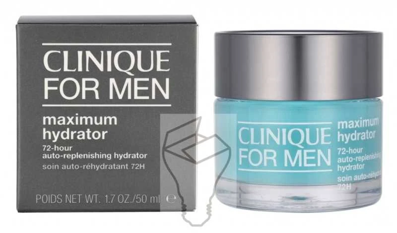 Clinique Men Maximum Hydrator 72-hour Auto-Jauninamasis Hydrator drėkinamasis gelis vyrams, 50 ml