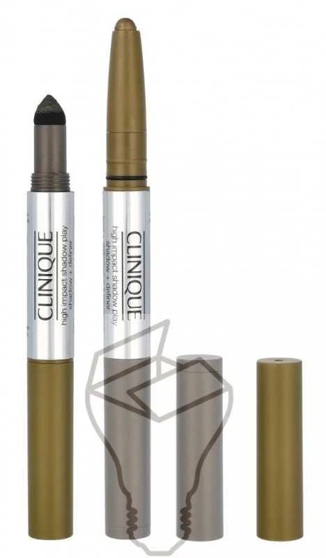 Clinique Hi Shadow Play Sombra De Ojos Definidor De Sombra Mixed Žalias, 4 ml