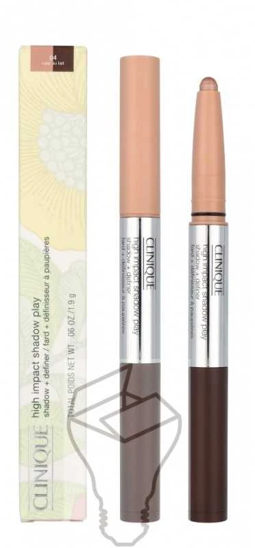 Clinique Hi Shadow Play Sombra De Ojos Definidor De Sombra Café Au Laite, 4 ml