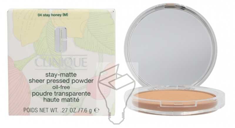 „Clinique Stay-Matte“ skaidri presuota pudra, 7,6 g