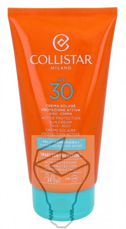 „Collistar Active Protection“ veido ir kūno kremas nuo saulės SPF30, 150 ml