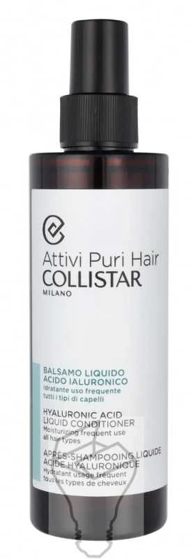"Collistar" drėkinamasis kondicionierius su hialurono rūgštimi "Attivi Puri" (skystas kondicionierius su hialurono rūgštimi) 200 ml