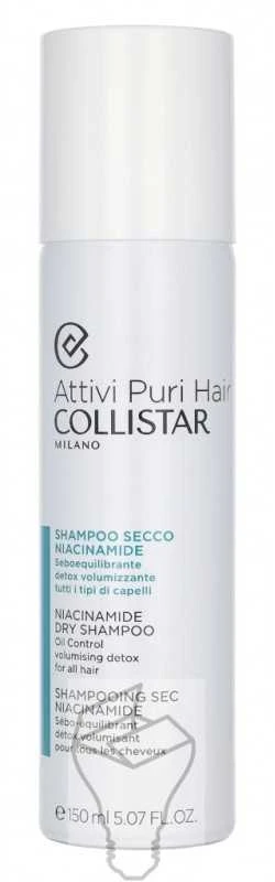 "Collistar" sausas šampūnas su niacinamidu (Niacinamide Sausas šampūnas) 150 ml