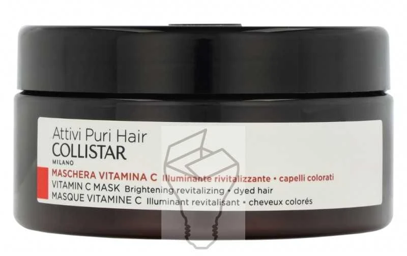 "Collistar" šviesinanti kaukė dažytiems plaukams su vitaminu C (šviesinanti atgaivinanti kaukė) 200 ml
