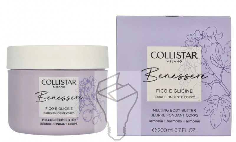 Collistar Melting Body Butter maitinamasis kūno sviestas, 200 ml
