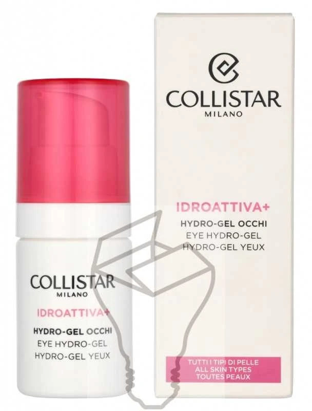 "Collistar" akių gelis "Idroattiva+" (akių hidro-geliu) 15 ml