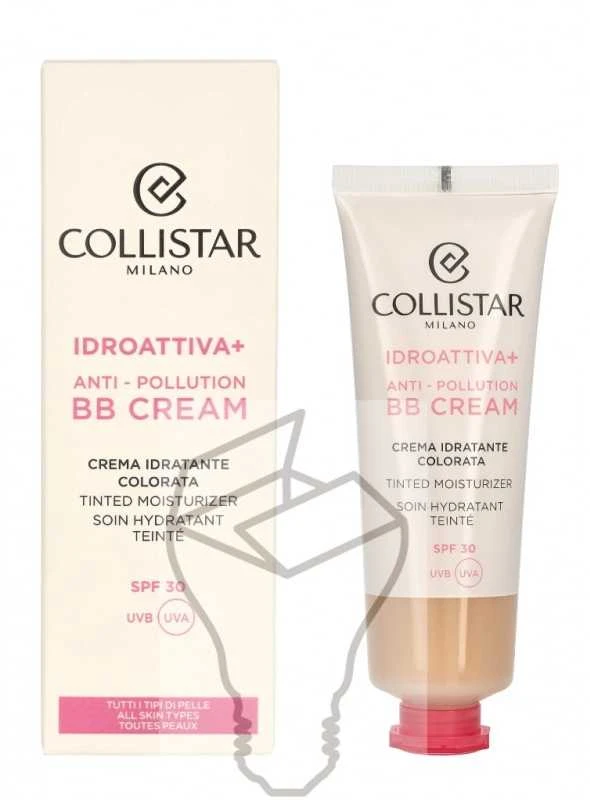 Collistar Idro Attiva+ Anti-Pollution BB Kreminis #2 Medium, 50 ml
