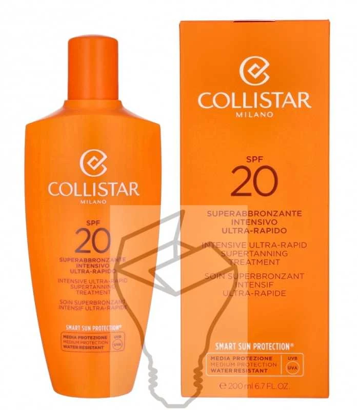 Collistar Special Perfect Tan Intensive Ultra-Rapid Supertanning Sun Losjonas kūnui moterims, 200 ml