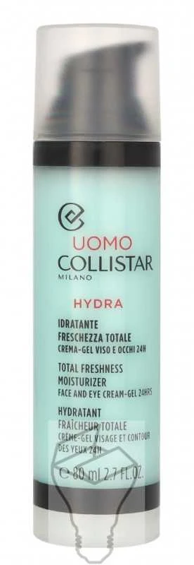 „Collistar Uomo“ gaivinantis dienos ir nakties kremas veidui ir akims, 80 ml