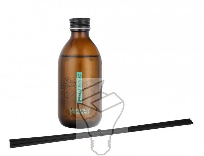 Compagnie De Provence Fragrance Diffuser Mint Basil namų kvapas, 220 ml