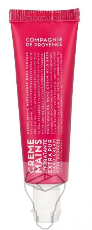 Compagnie De Provence Hand Kreminis Wild Rose glotninamasis rankų kremas, 30 ml