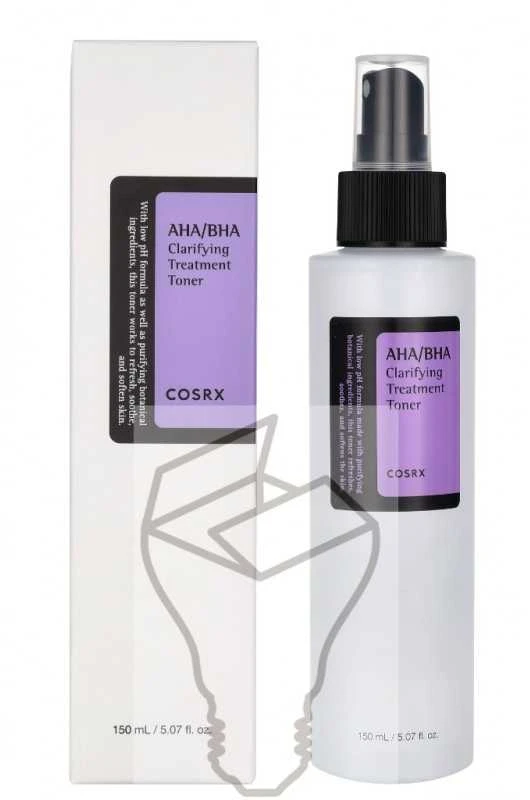 Cosrx AHA/BHA Clarifying Treatment Toner Eksfolijuojantis rūgštinis tonikas veidui, 150 ml