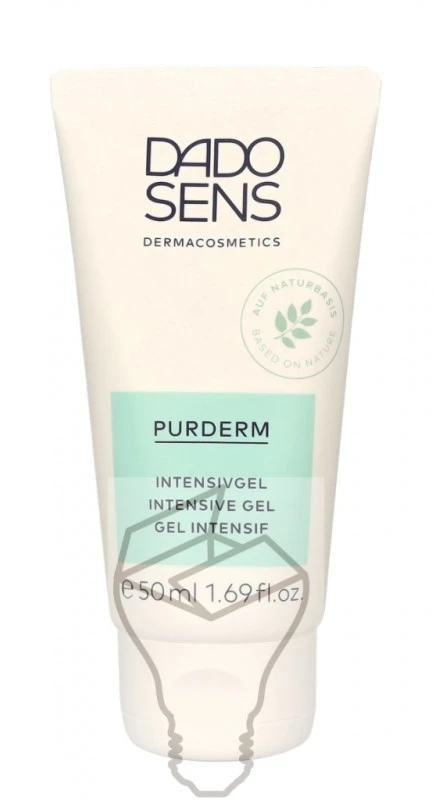 Dado Sens Purderm Intensive Gel veido gelis aknės pažeistai odai, 50 ml