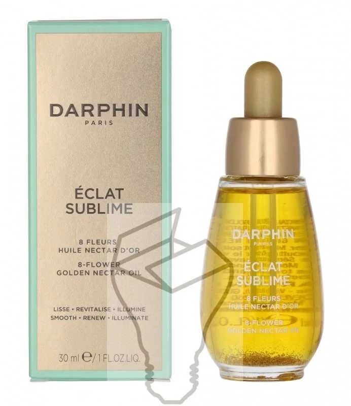„Darphin Eclat Sublime“ 8 žiedų auksinio nektaro aliejus, 30 ml