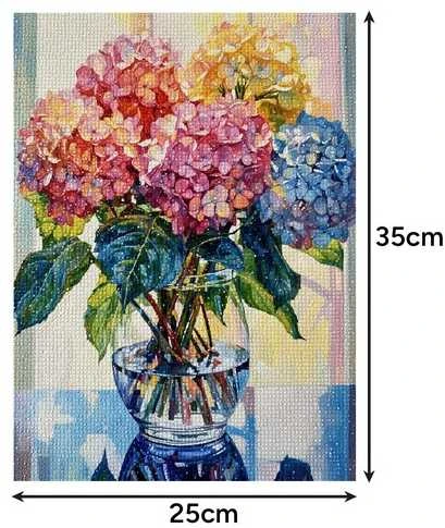 Diamond embroidery "Bouquet" 40x30cm Maaleo 26770