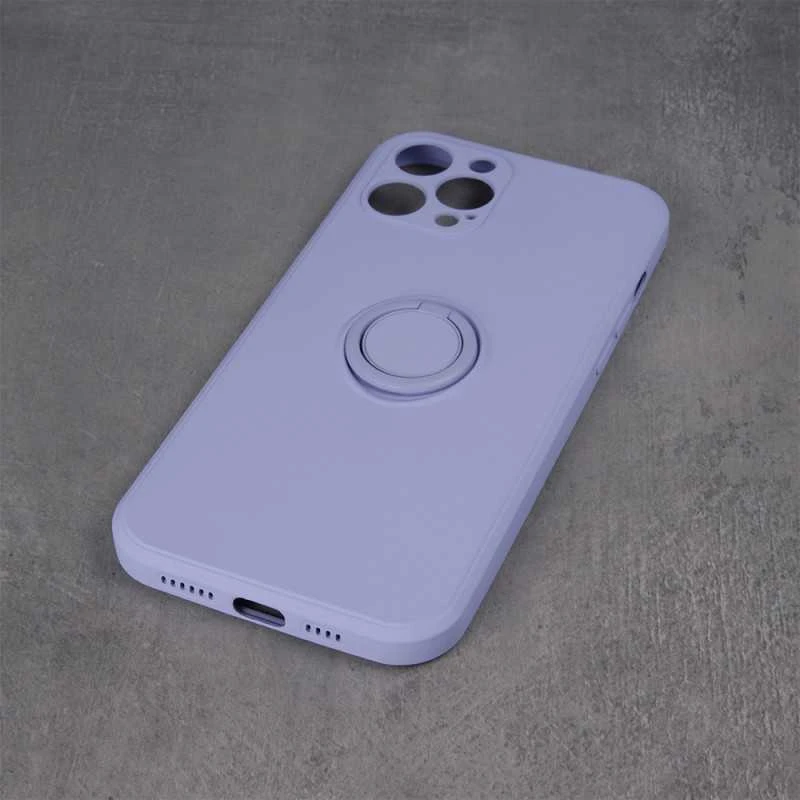 TFO Dėklas Finger Grip su pirštų laikikliu, skirtas iPhone 16 Plus 6,7 violetinės spalvos