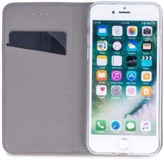 TFO Dėklas knygelė Smart Magnet, skirtas iPhone SE 2025, tamsiai mėlynas