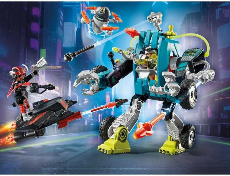 „Playmobil“ 96 dalių robotas prieš sklandytuvą 71578, ZA5993