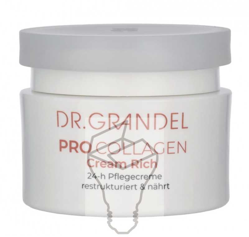 Dr. Grandel PRO COLLAGEN Kreminis Rich maitinamasis veido kremass sausai odai, 50 ml