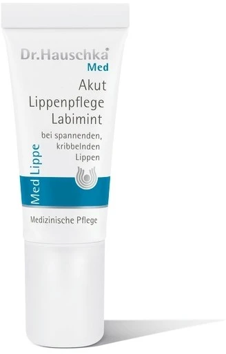 Dr. Hauschka Med Labimint Acute Lip Care raminantis balzamas lūpoms, 5 ml
