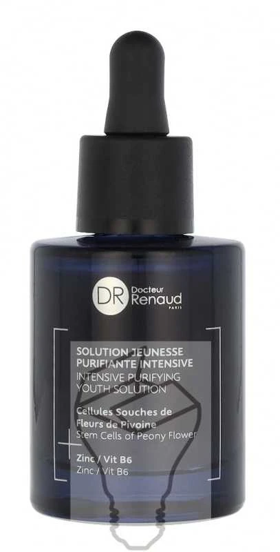 Dr. Renaud Peony Flower Intensive Purifying Youth Solution intensyviai valanti priemonė veidui, 30 ml