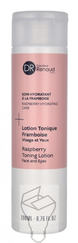 Dr. Renaud Raspberry Toning Lotion tonizuojantis losjonas veidui ir akims, 200 ml