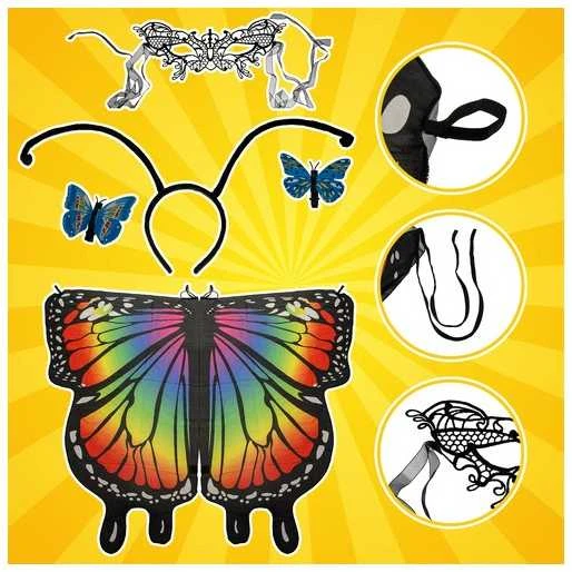 Butterfly Costume 3 Piece Kruzzel 26765