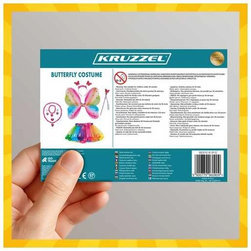 Butterfly Costume 6 Piece Kruzzel 26742