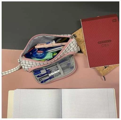 Double extendable pencil case Maaleo 24509