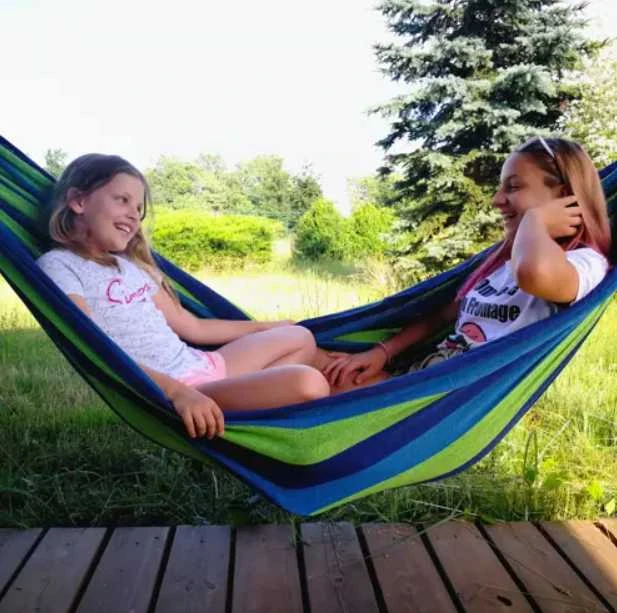 Double garden hammock 260x160cm Gardlov 21078