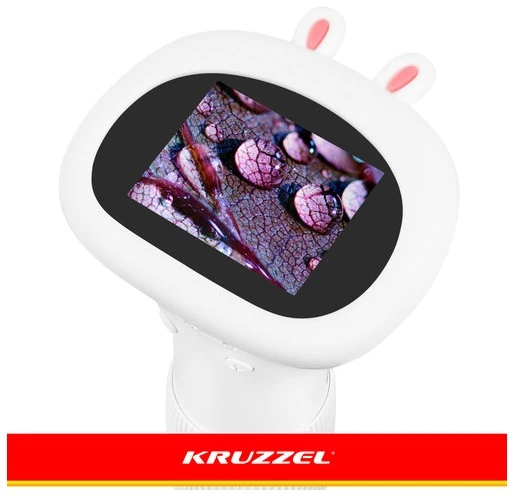 Kruzzel 1000x Baltas Educational Microscope