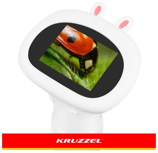 Kruzzel 1000x Baltas Educational Microscope