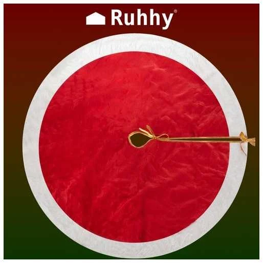 Raudonas kilimėlis po eglute 90cm Ruhhy 22221