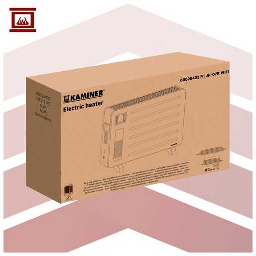 Elektrinis radiatorius - baltas Ziflo Kaminer 26402